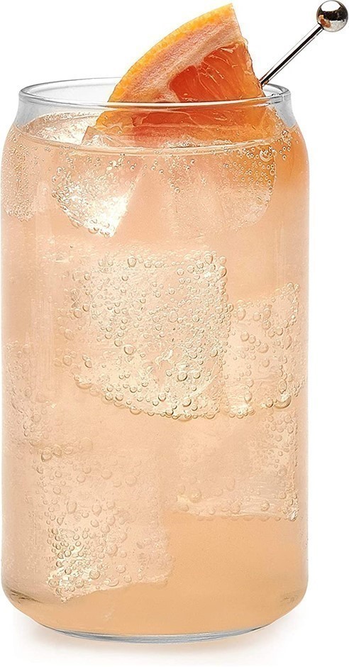 Set of 4 x LIBBEY Classic Can Tumbler Glasses, 16oz.