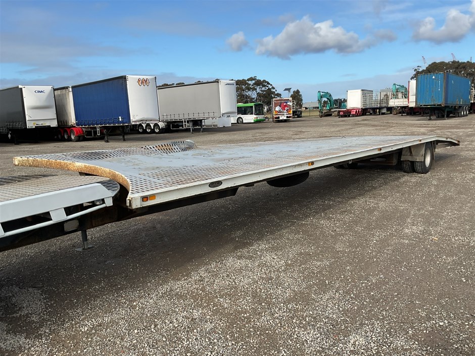 <p>2016 PTE PSA 100 Single Car Carrier Trailer</p>