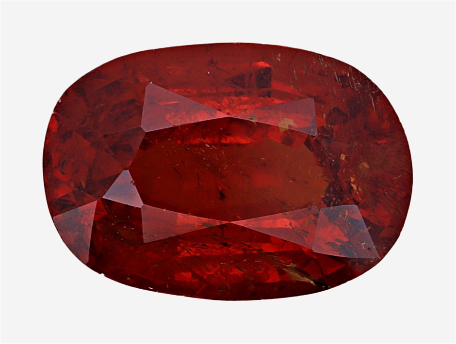6.07 Carats Red Spessartite Garnet