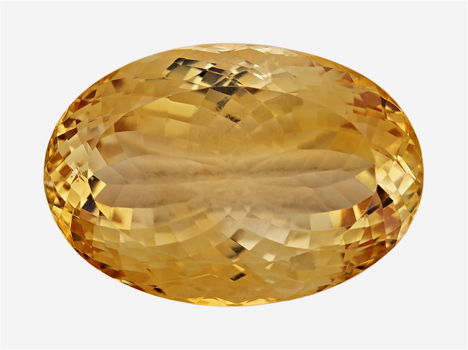 80.22 Carats Yellow Citrine