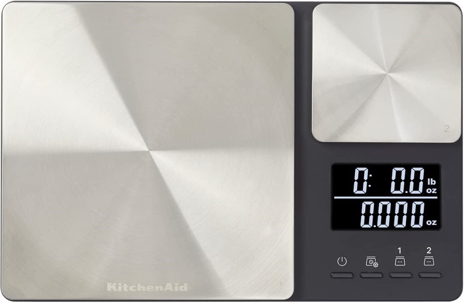 KITCHENAID Dual Platform Digital Scale 5kg Gift Boxed, Dimensions: 21.3L x