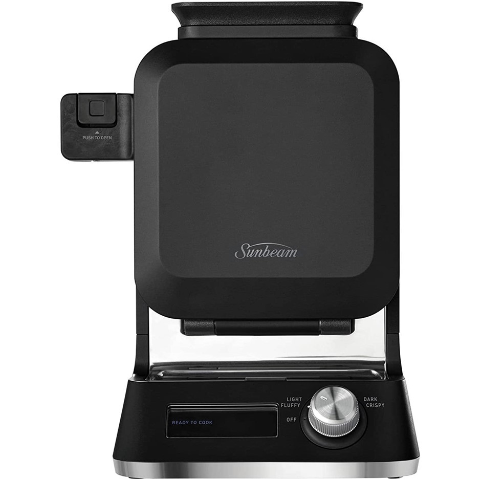 SUNBEAM Vertical Waffle Maker, 5 Waffle Shade Selector, Black, WAM5000BK. N