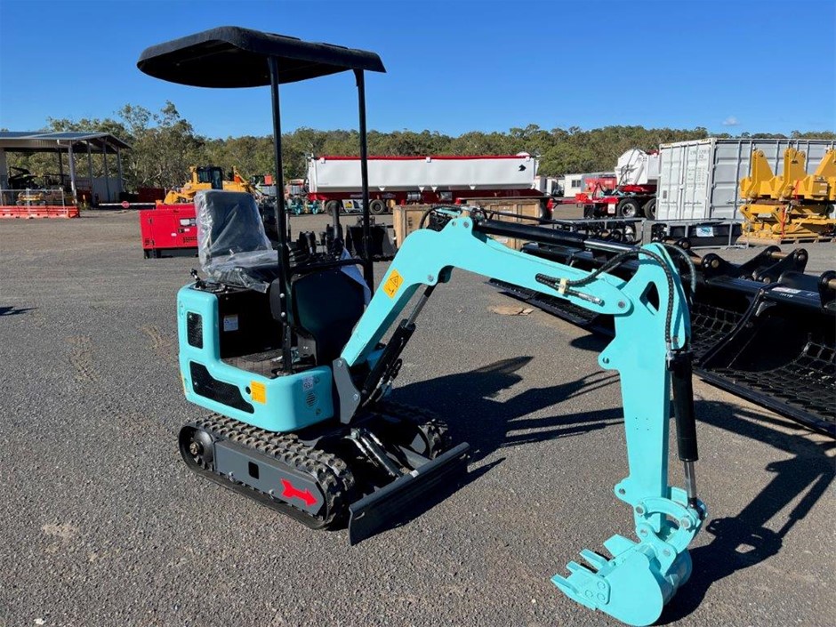 No Reserve 2025 Mini Excavator - Toowoomba (Unused)
