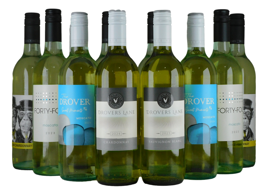 Mixed Aussie Whites Pack #9 (12x 750mL), Multi-Region.
