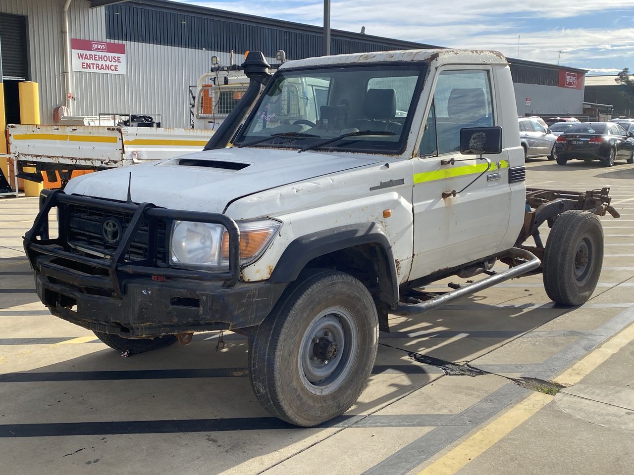 2016 Toyota Landcruiser Workmate (4x4) VDJ79R Manual Chassis