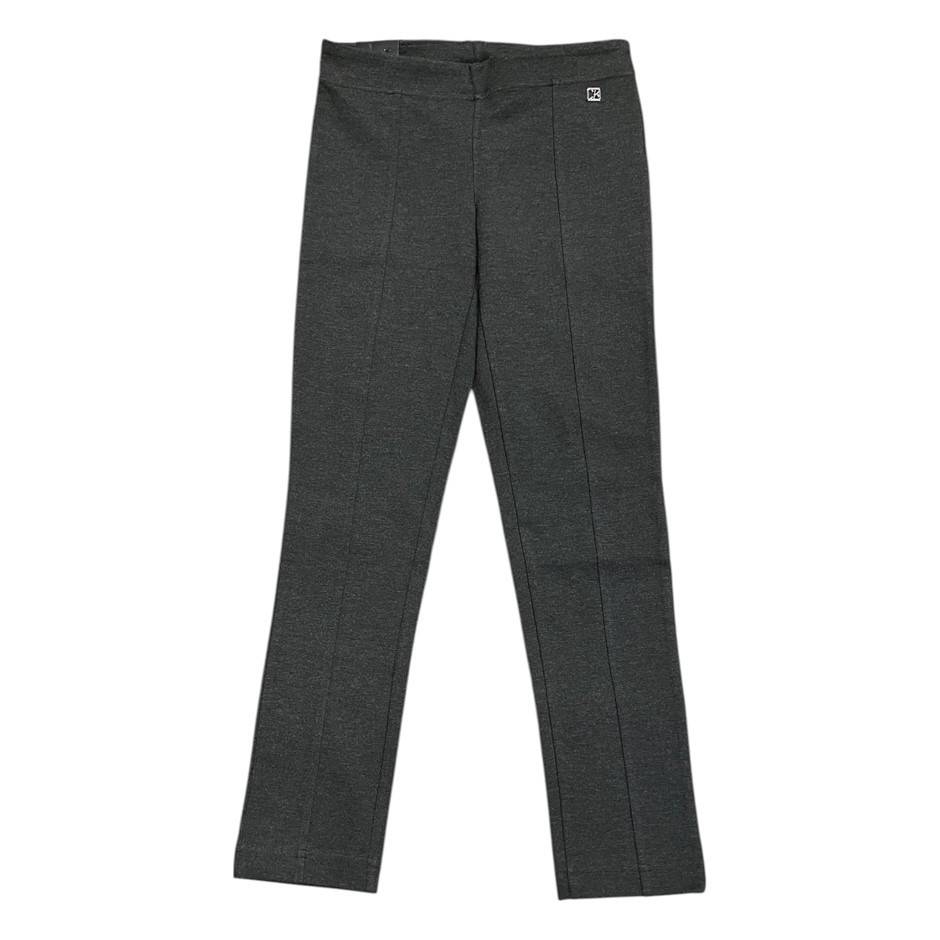 CALVIN KLEIN Women's Ponte Pant, Size S, Heather Charcoal (HCG). Buyers No