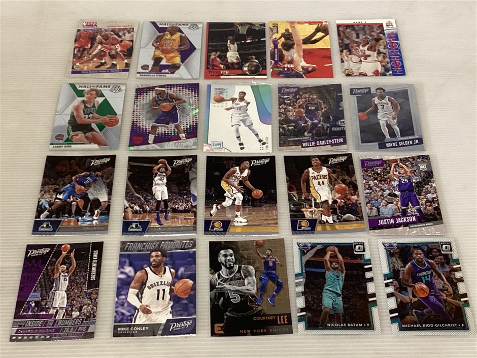 NBA Basketball And Various Other Trading Cards, Large Amount Auction ...
