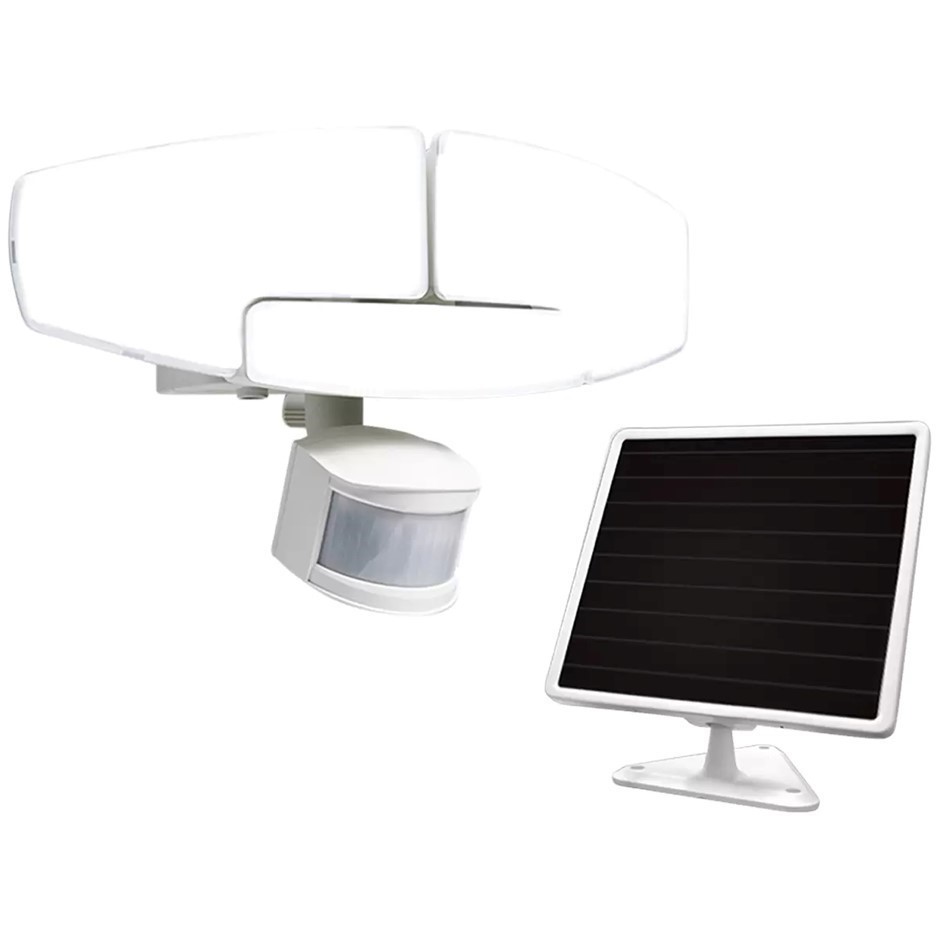 SUNFORCE Solar Motion Activated Security Light, 150 LED, 2000 Lumens.