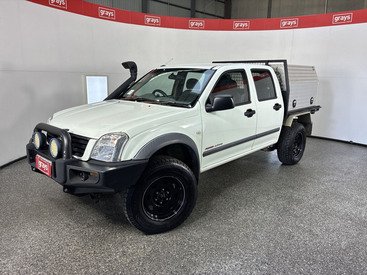 2003 Holden Rodeo LX (4x4) RA Manual Crew Cab Chassis