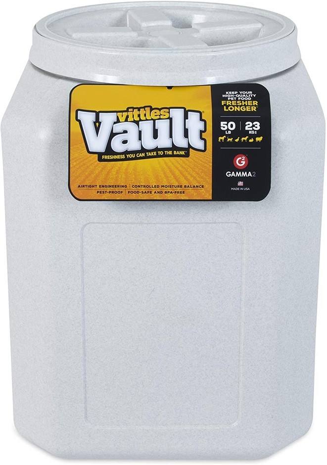 GAMMA2 Vittles Vault Airtight Pet Food Storage Container.