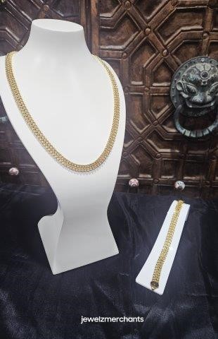 'Jewelzmerchants 22KGF/ITALY stamps Jewellery,Free Gift $100