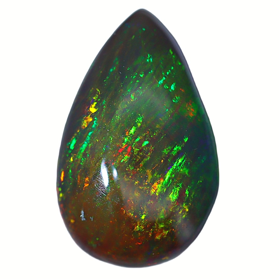 4.74 Carats Black - Color Play Opal