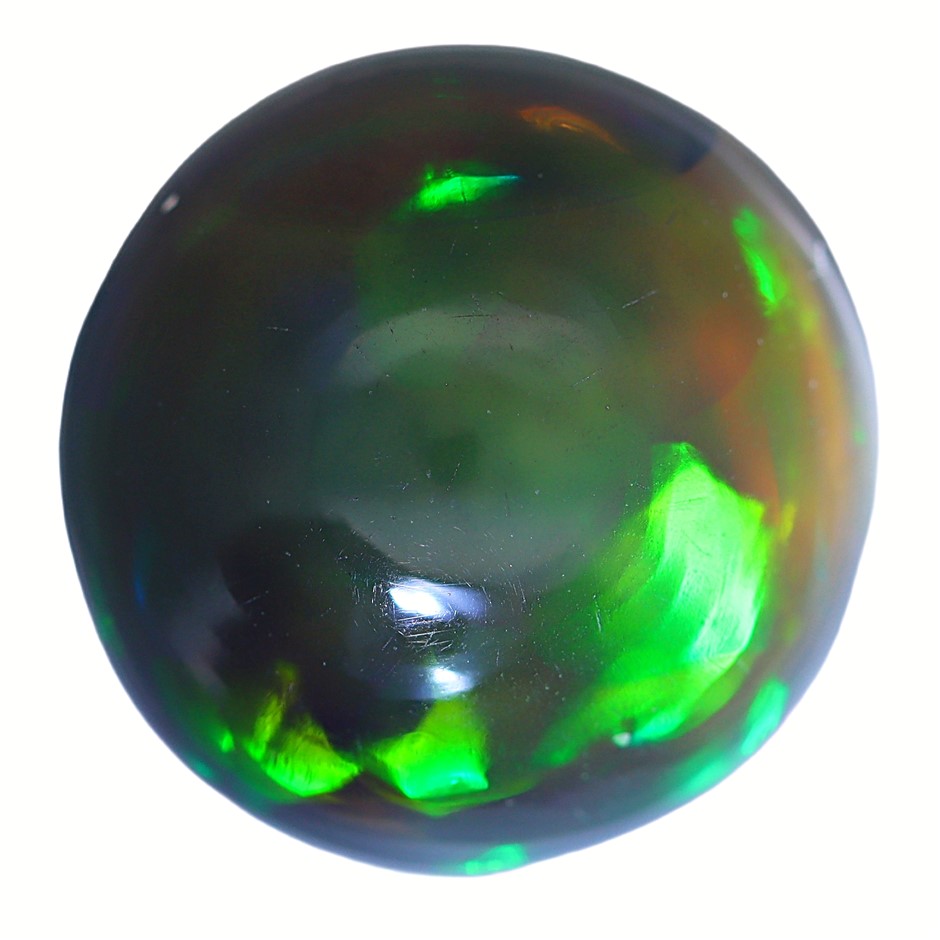 5.31 Carats Black - Color Play Opal