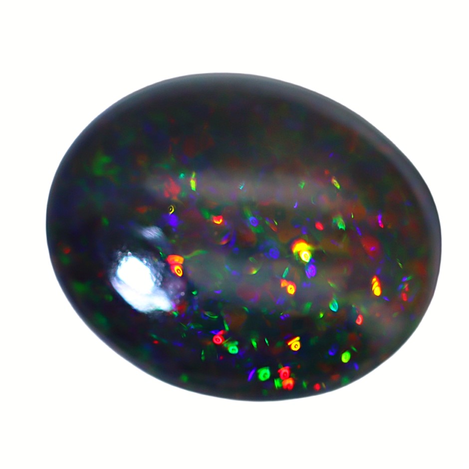4.56 Carats Black - Color Play Opal