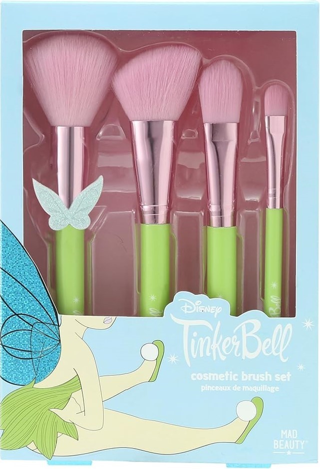 DISNEY Tinks Pixie Perfection Cosmetic Brush Set