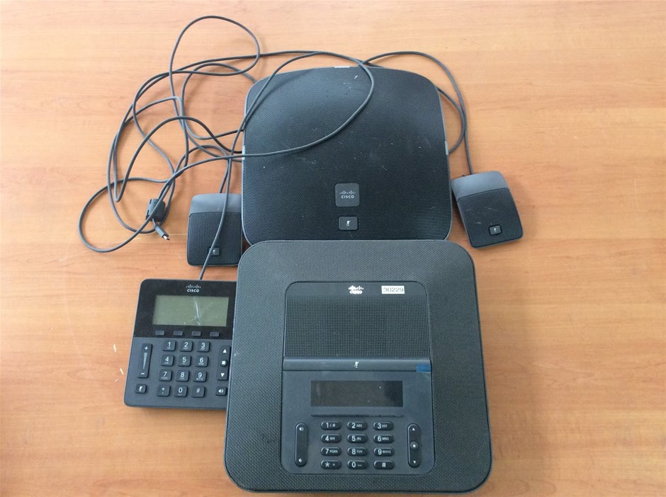 Cisco CP-8831-DCU-S+CP-8832+CP-8831+CP-MIC-WIRED-S Conference (Lot of 5 ...