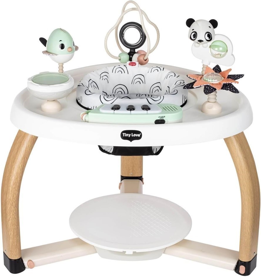 TINY LOVE 5-in-1 Activity Center - Black & White Decor Collection, Includes