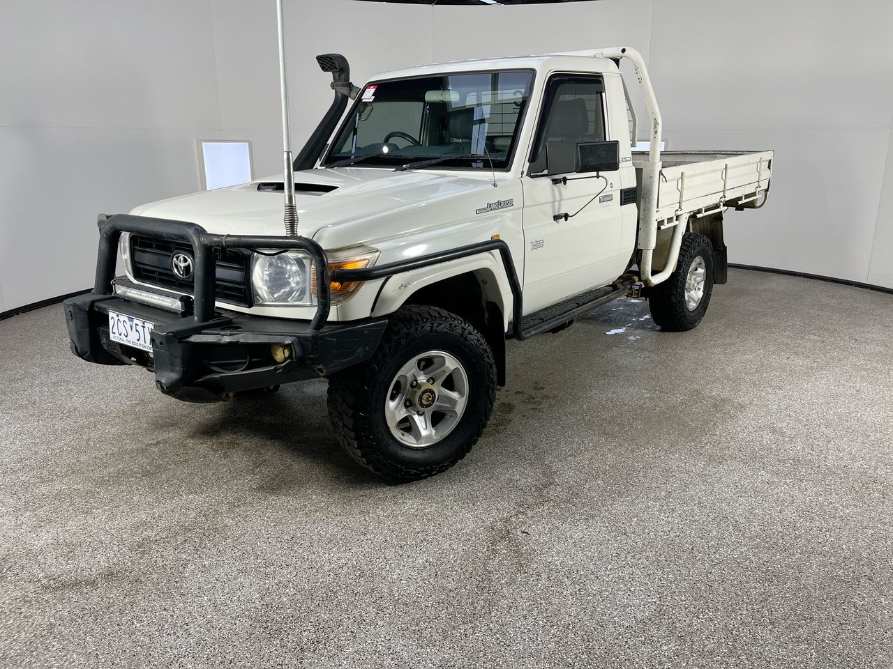 2011 Toyota Landcruiser Workmate (4x4) VDJ79R Turbo Diesel Manual Cab Chassis