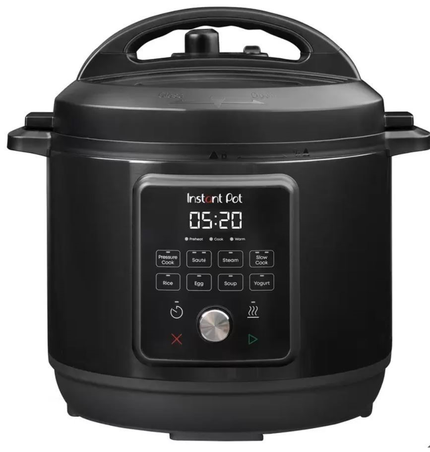 Instant Pot Duo Cuisine 8 In 1 Cooker 5.7L 112-2215-01-AU, Black.