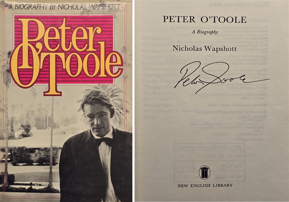 No Reserve Hand Signed First Edition Biographies