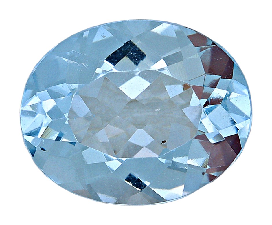 2.46 Carats Blue Aquamarine