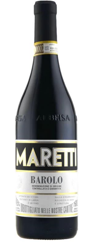 Maretti Barolo DOCG 2021 (6 x 750mL), Italy