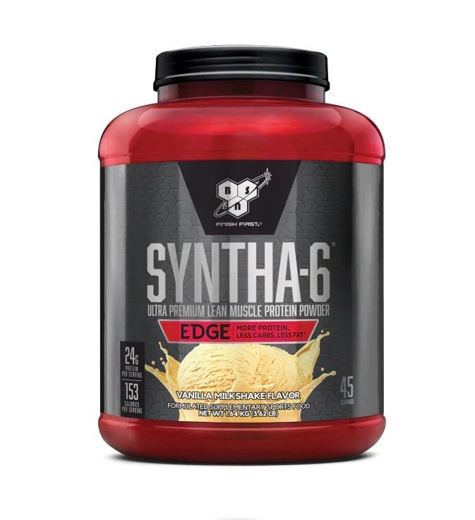 BSN Syntha 6 Protein Powder, Flavour: Vanilla Milkshake, 1.64kg. Best Befor