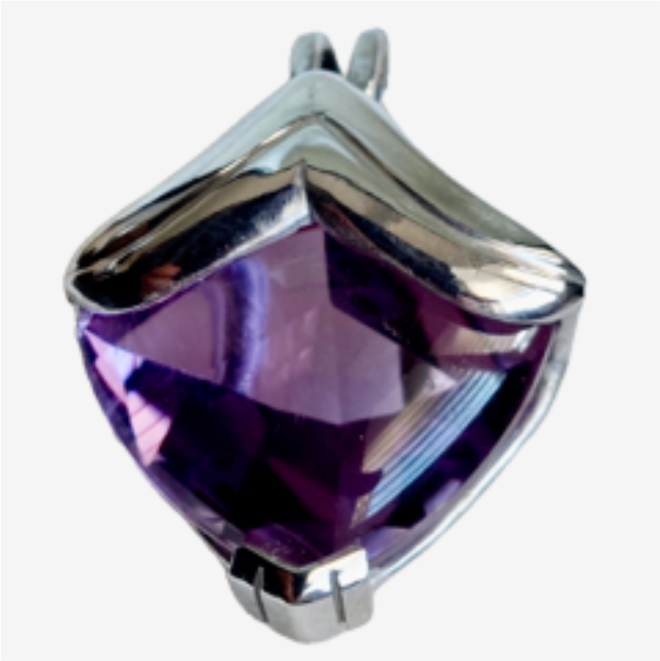 Unique Amethyst Pend