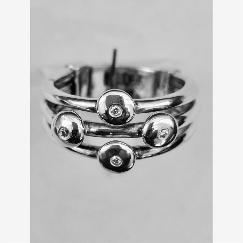 S/Silver Modern Ring