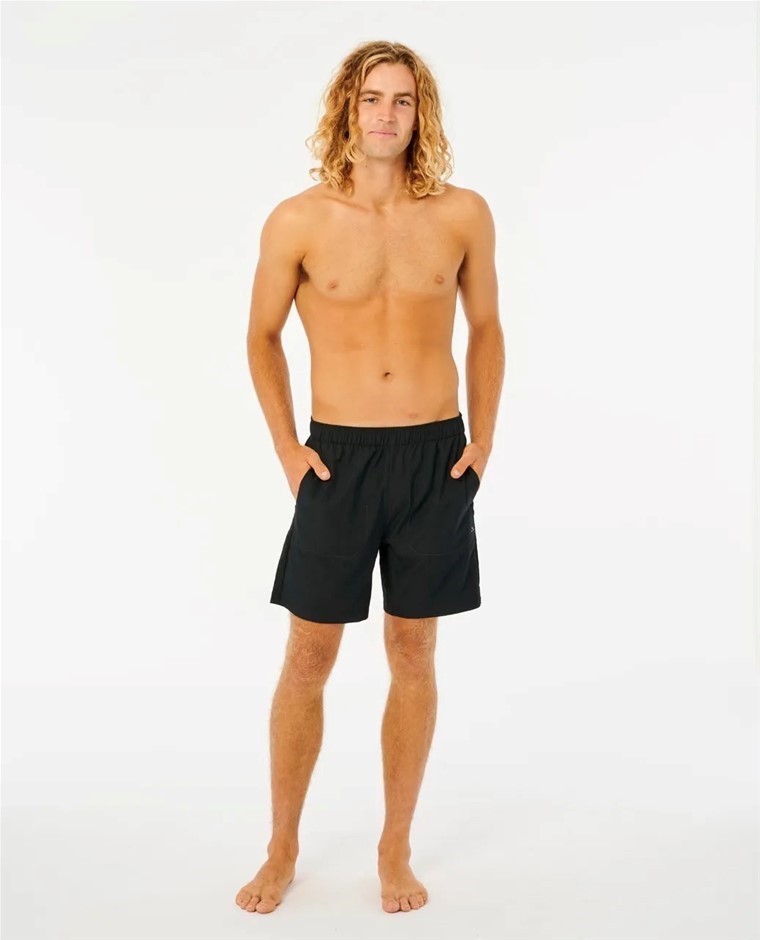 RIPCURL Men's Mirage Max Energy Quick Dry 18" Board Short. Size: 38, Black