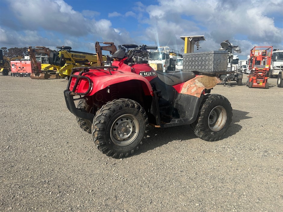 Unreserved Suzuki Eiger Quad Bike