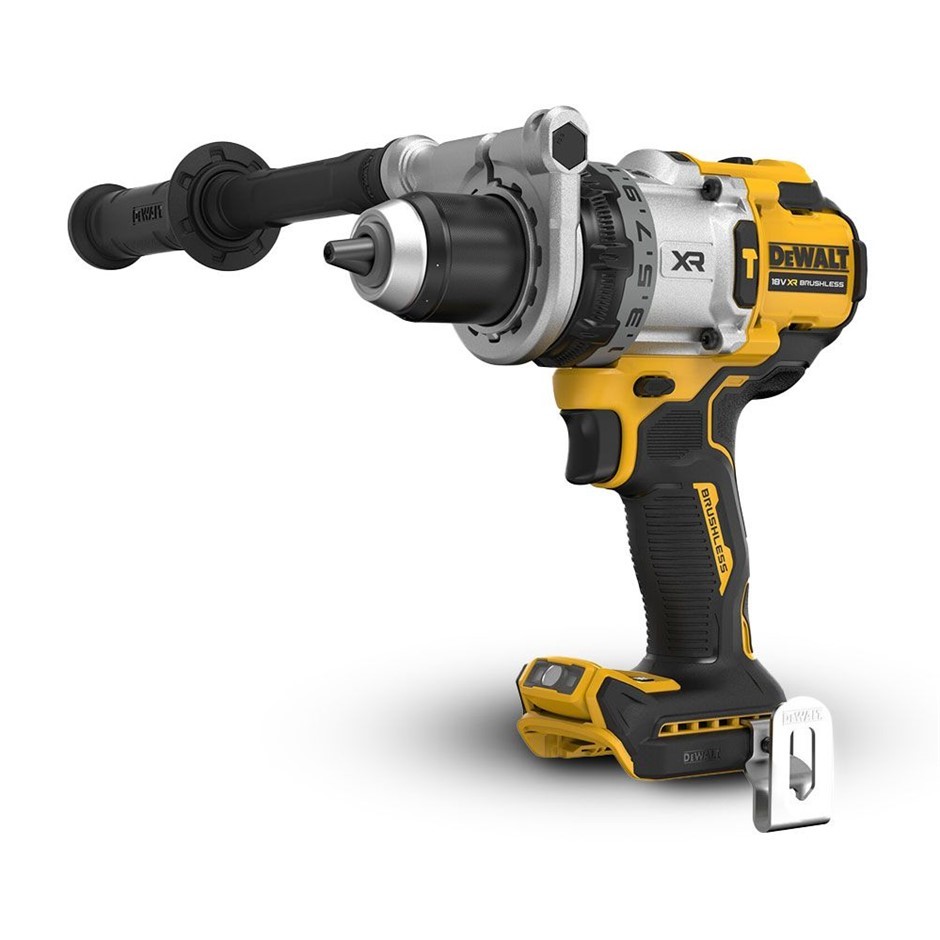 DeWALT 18V XR 3 Speed Premium Brushless Hammer Drill Driver - Skin Only. Mo