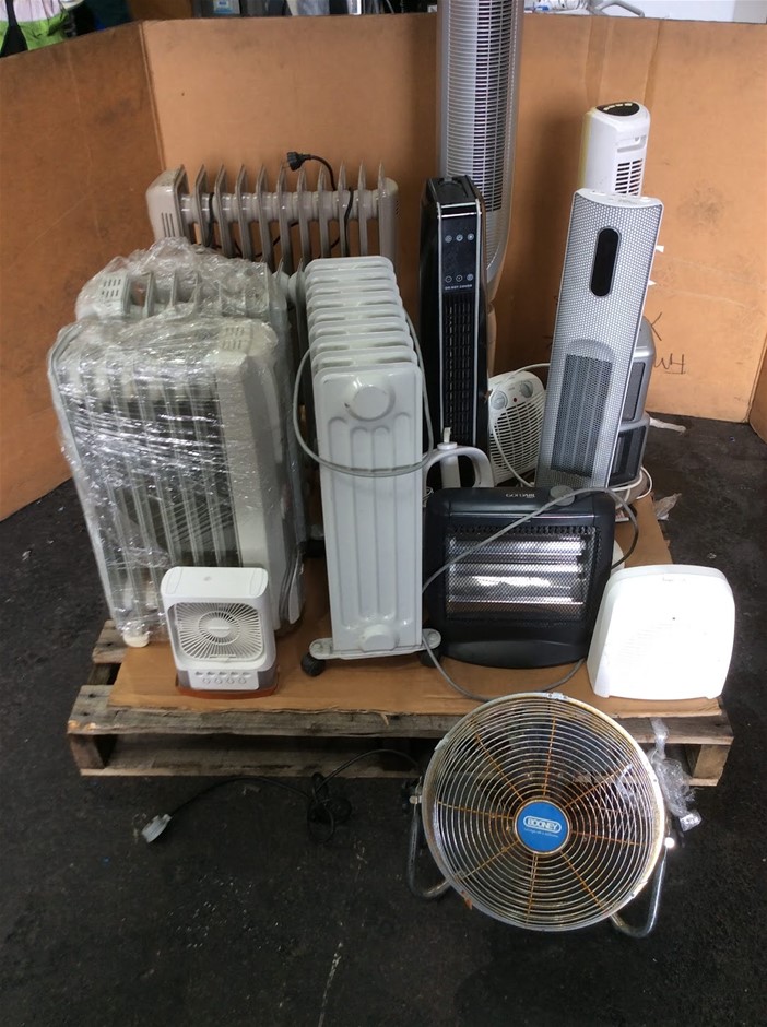 Mix Brand Mix Model Oil-filled Radiator Heater + Floor Fan (Lot of 16 ...