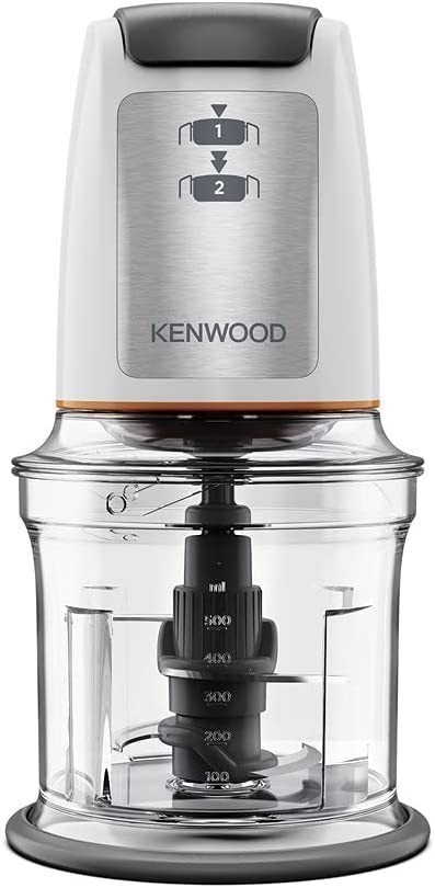 KENWOOD Easy Chop Chopper, 0.5L Bowl, 2 Speeds, Quad Blade System, Anti-sli