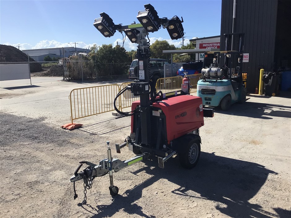 202 CPLTV15LED Single Light Tower Trailer