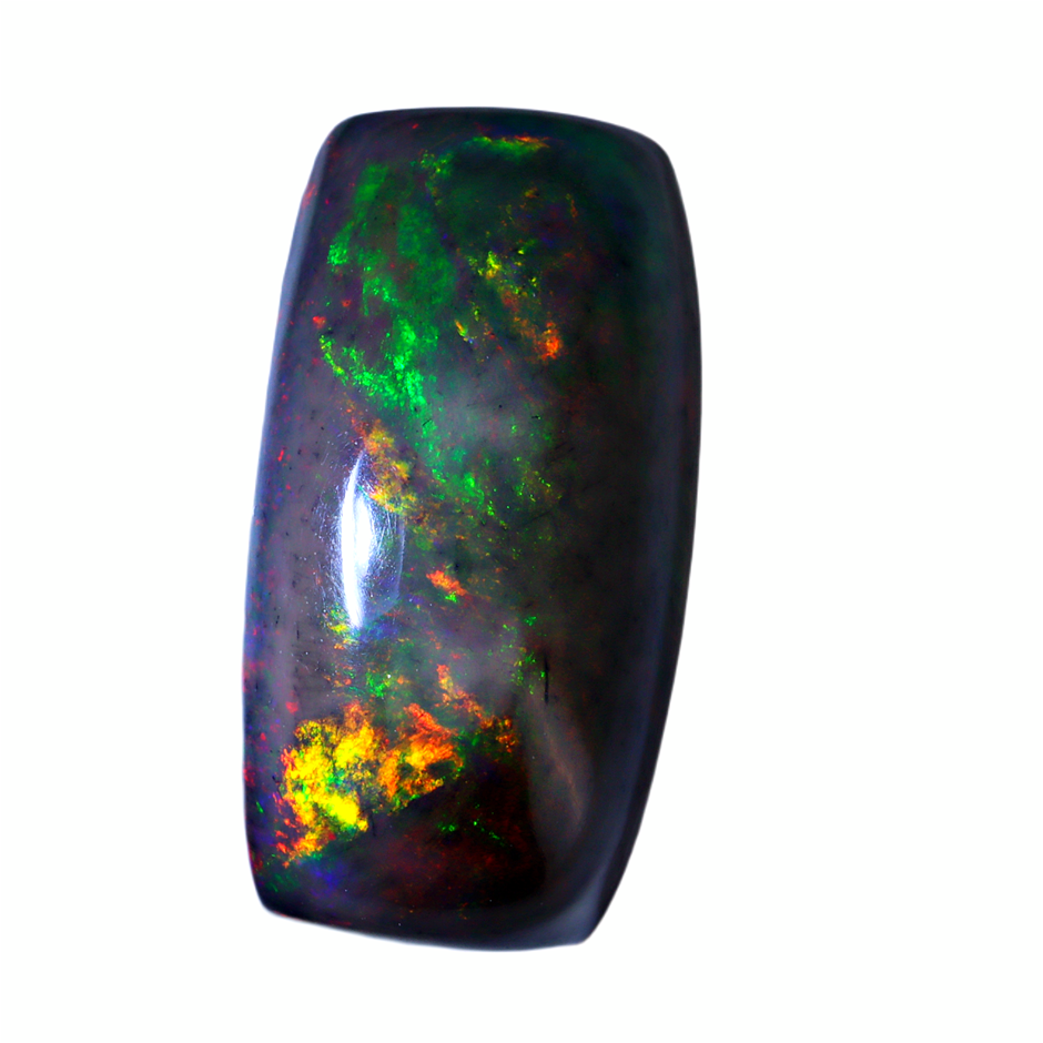 8.64 Carats Black - Color Play Opal