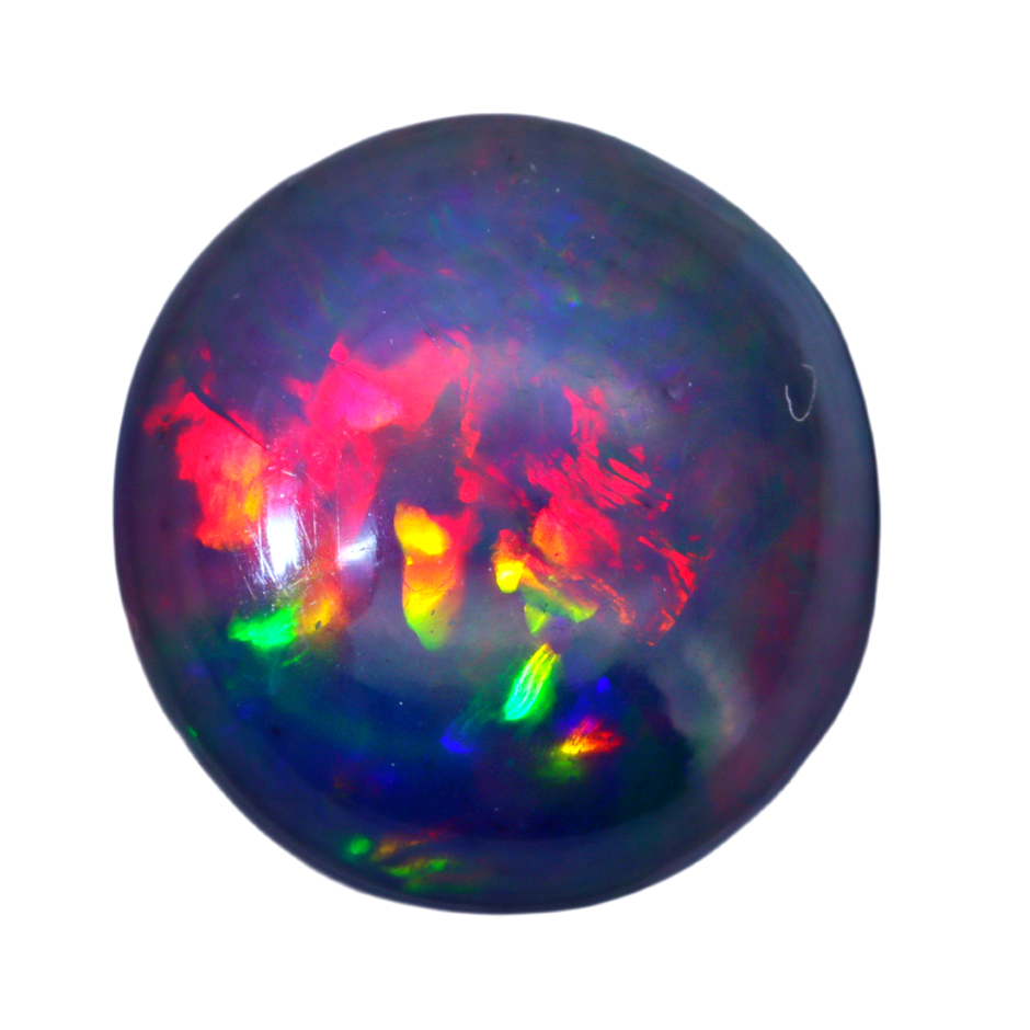 8.89 Carats Black - Color Play Opal