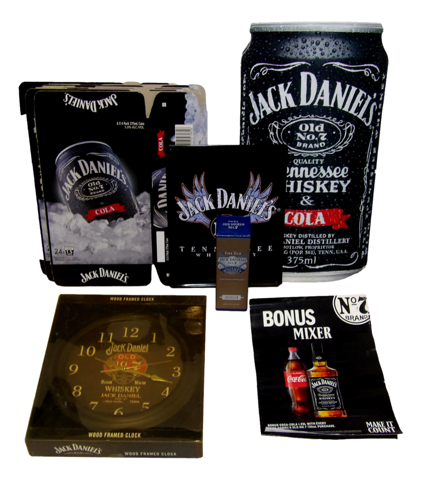 Mixed Jack Daniel's Wall Accessory Pack (1x 700mL)