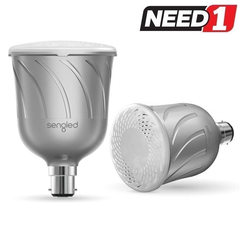 SENGLED Pulse Master and Satellite BR30 LED Bulbs with Wireless Speaker, JB