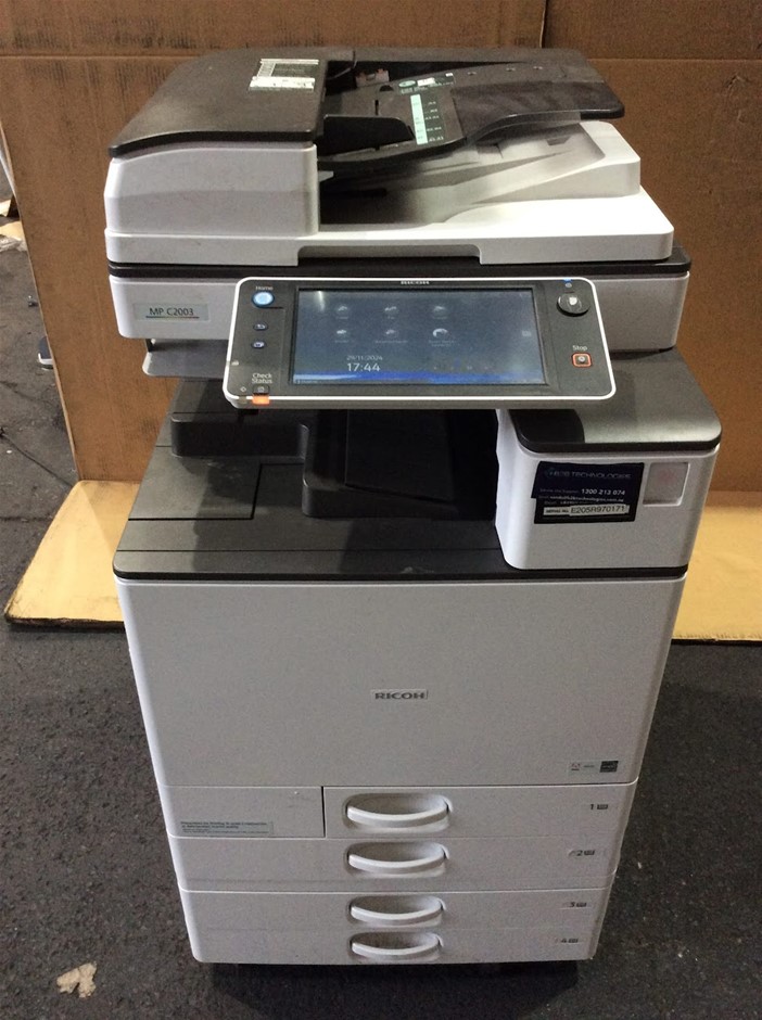Ricoh MP C2003SP Laser Printer Auction (0010-2572869) | Grays Australia