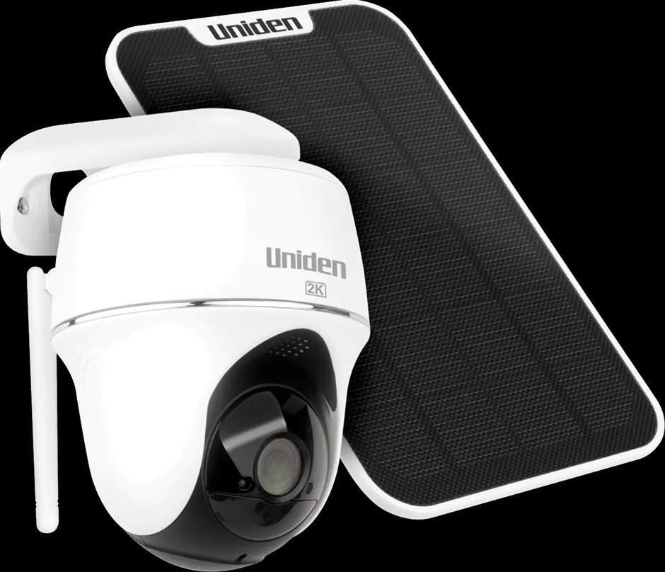 UNIDEN AppCam Solo 4G 2K Pan Tilt Solar Kit. Buyers Note - Discount Freigh