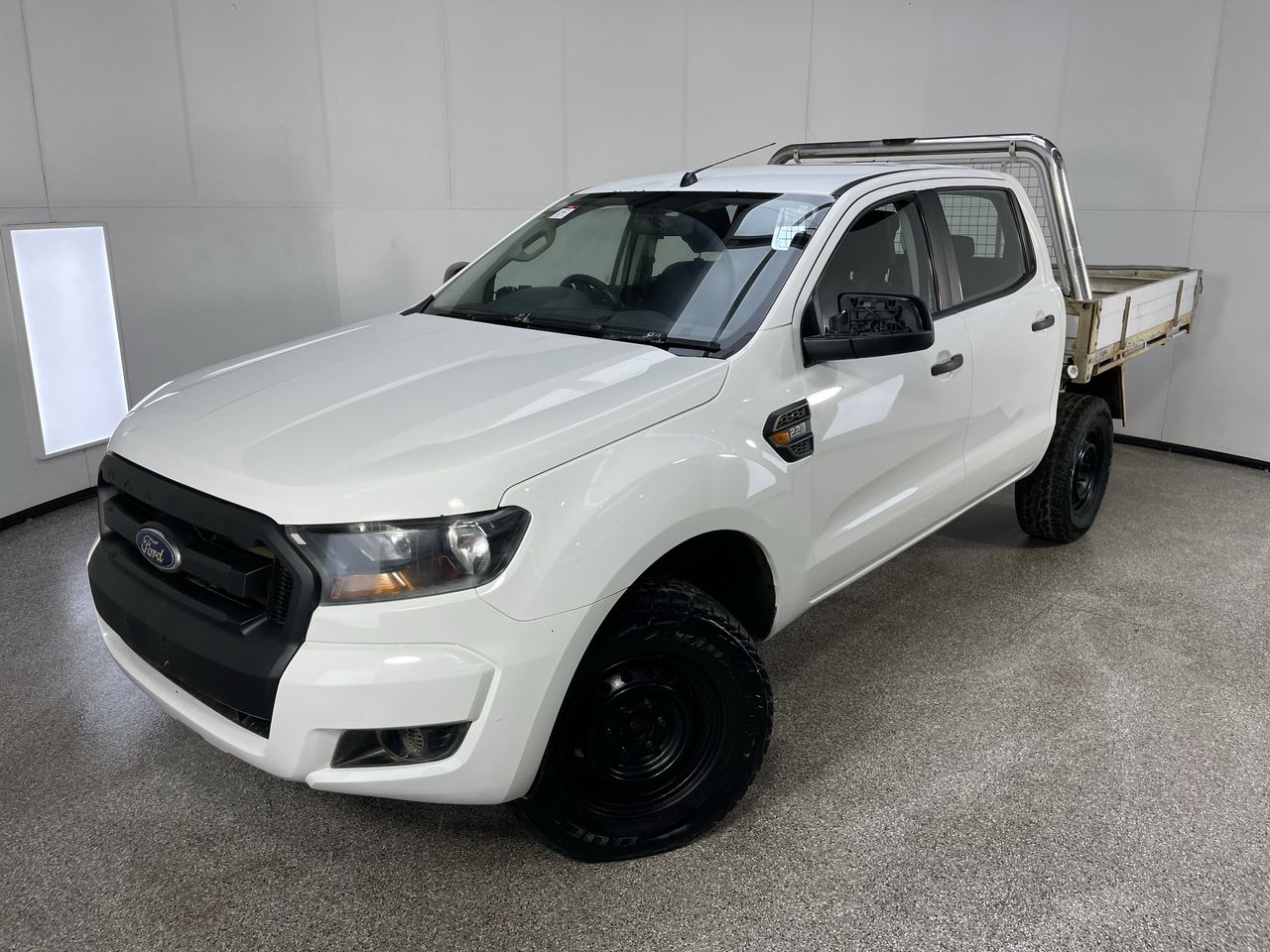 2016 Ford Ranger XL 4X4 PX II Turbo Diesel Automatic Crew Cab Chassis