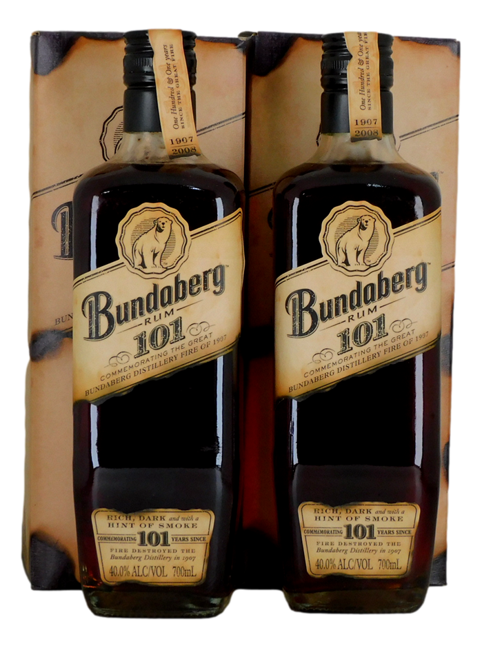 Bundaberg Rum 101 (2x 700mL), QLD.