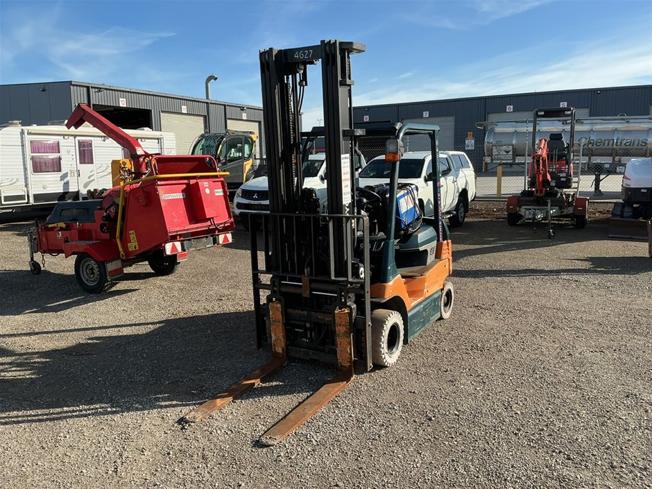 No Reserve Toyota 7FB20 Counterbalance Forklift