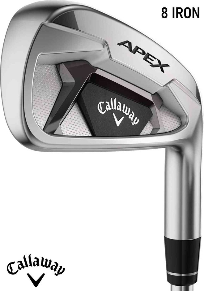 CALLAWAY Golf 2021 Apex Individual Iron (Right-Handed, Graphite, Regular, 8