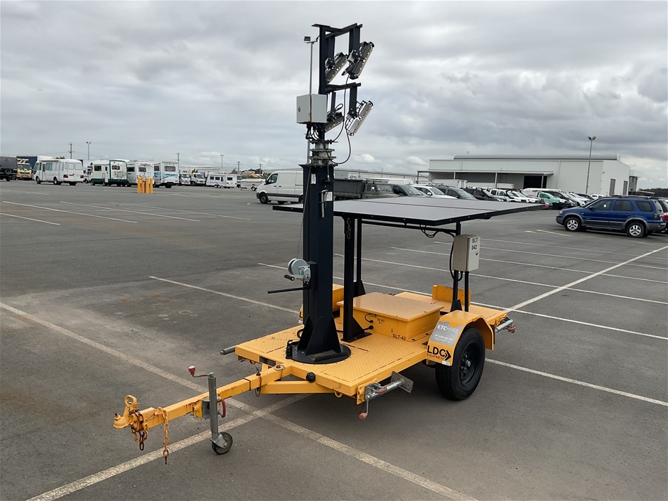 <p>2018 Global Traffic Equipment  SLT Single Light Tower Trailer</p>