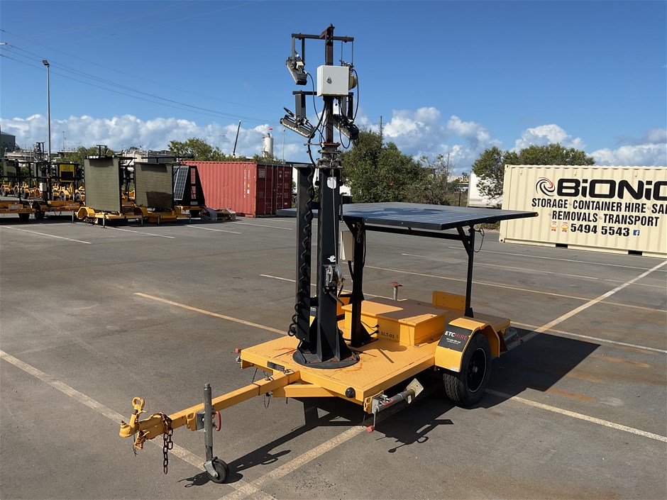 <p>2017 Global Traffic Equipment  SLT Single Light Tower Trailer</p>