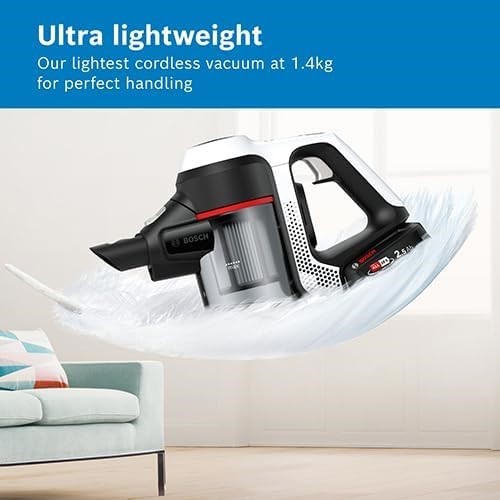 BOSCH Unlimited Serie 6 BCS612GB Pro Home Cordless Vacuum Cleaner, Plastic,