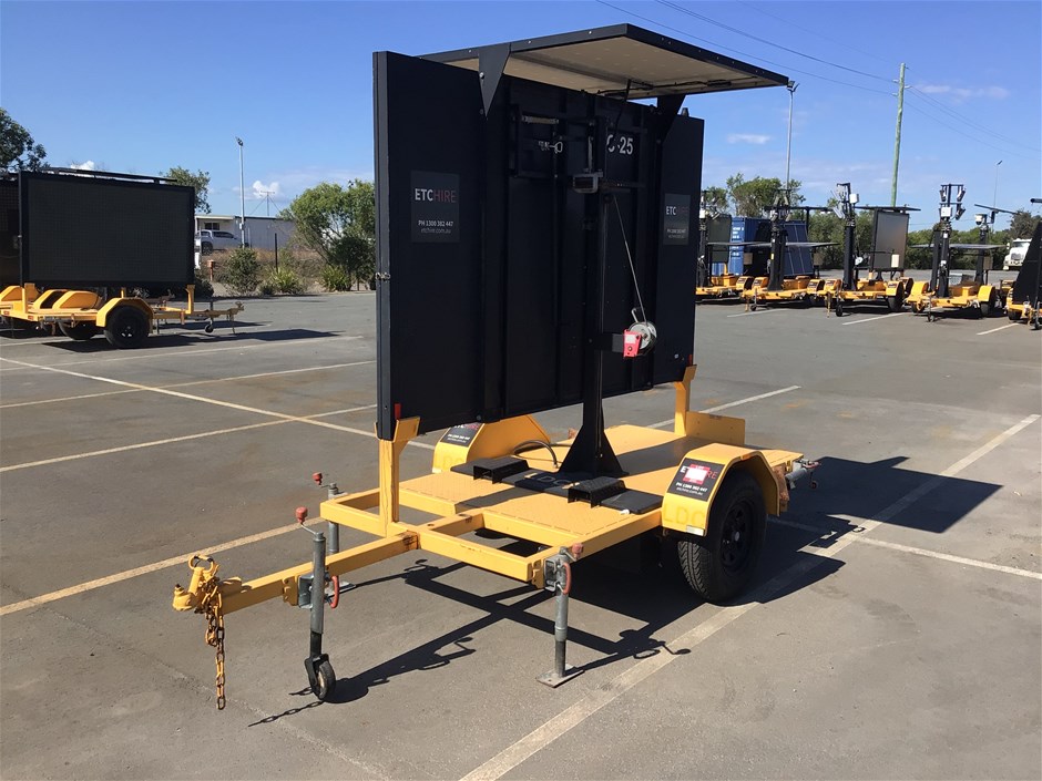 2016 International Traffic - VMSC Single Variable Message Sign Trailer