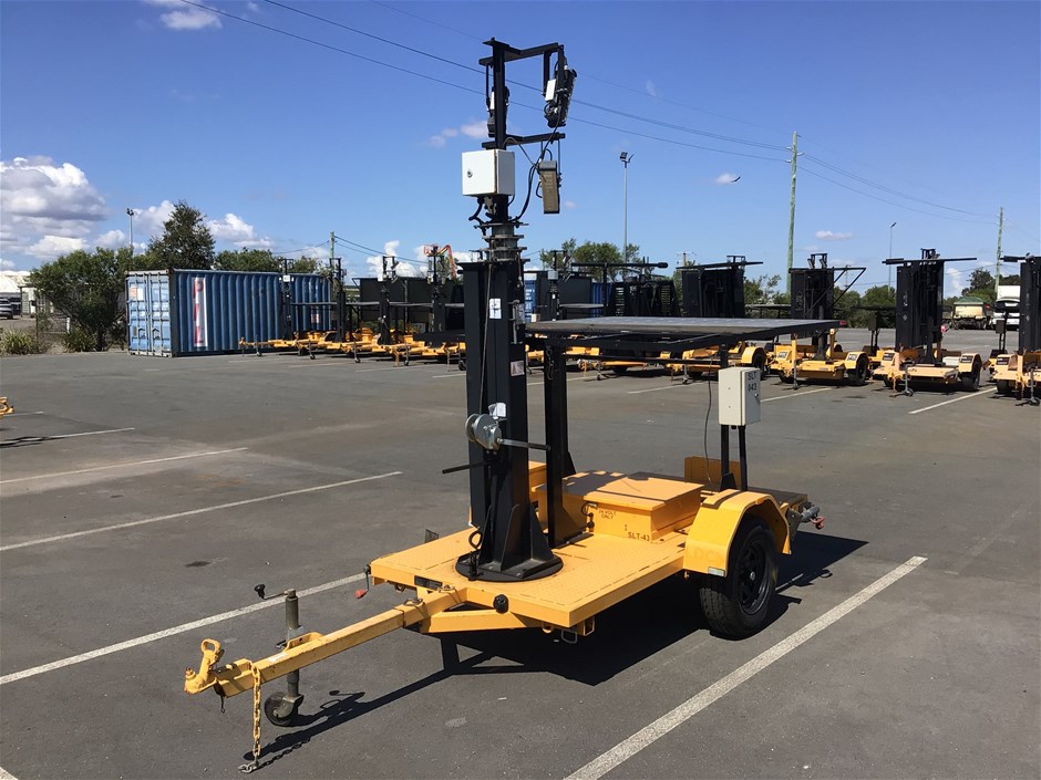 <p>2018 Global Traffic Equipment SLT Single Light Tower Trailer</p>